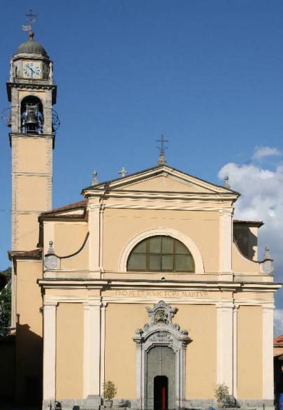 Facciata della chiesa di S. Vittore