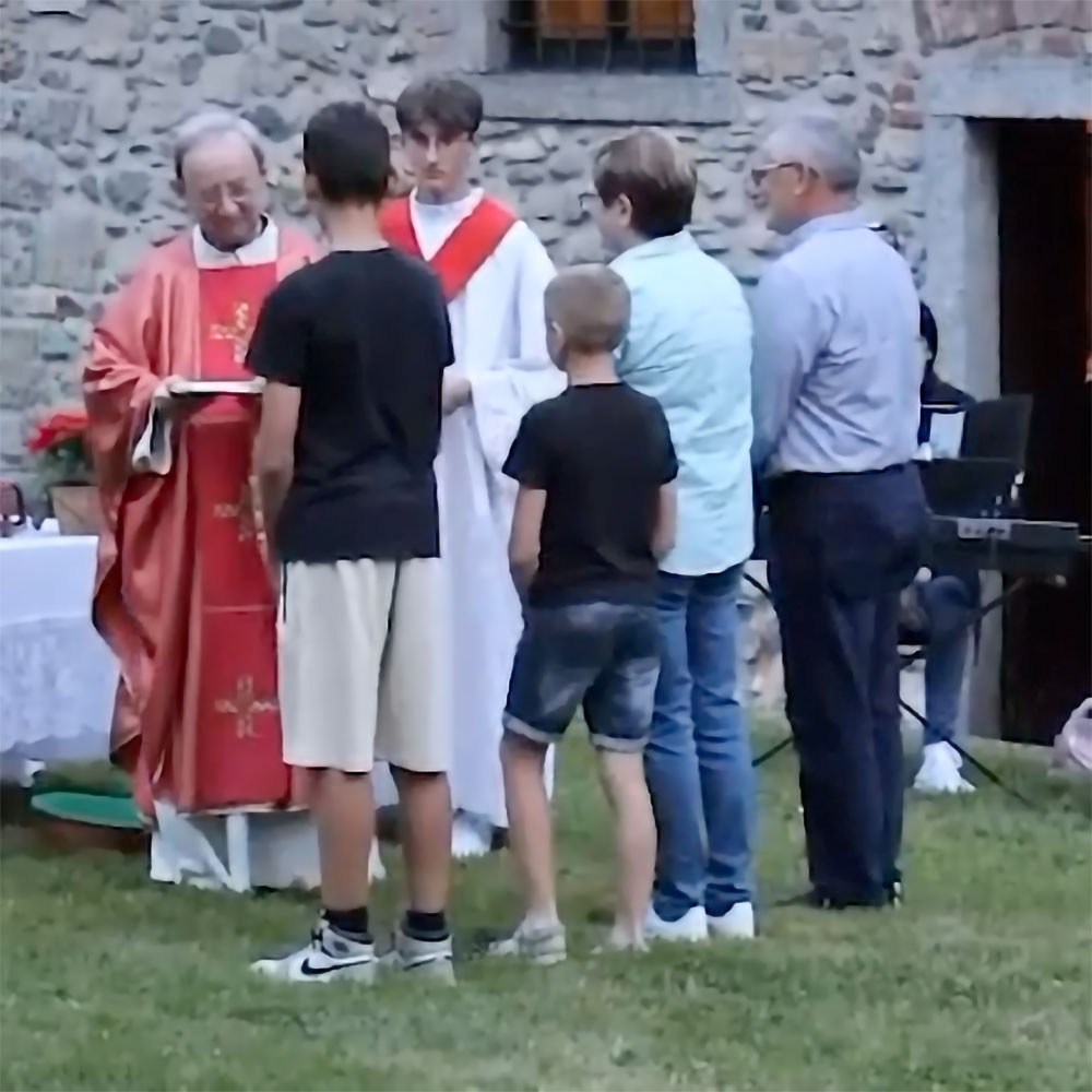 Don Luigi Giussani a Cassano, san Pietro, 2024