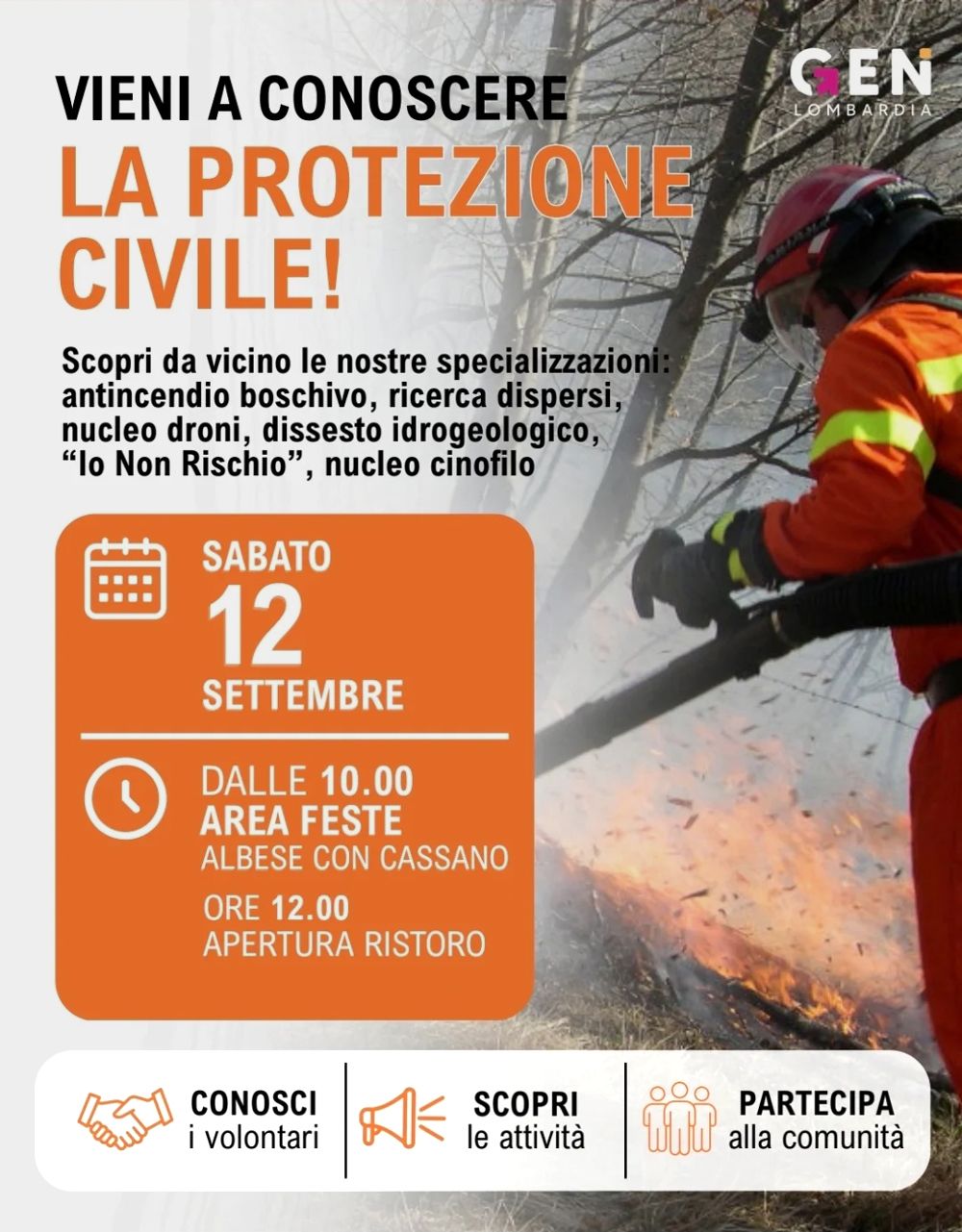 Poster dell'iniziativa