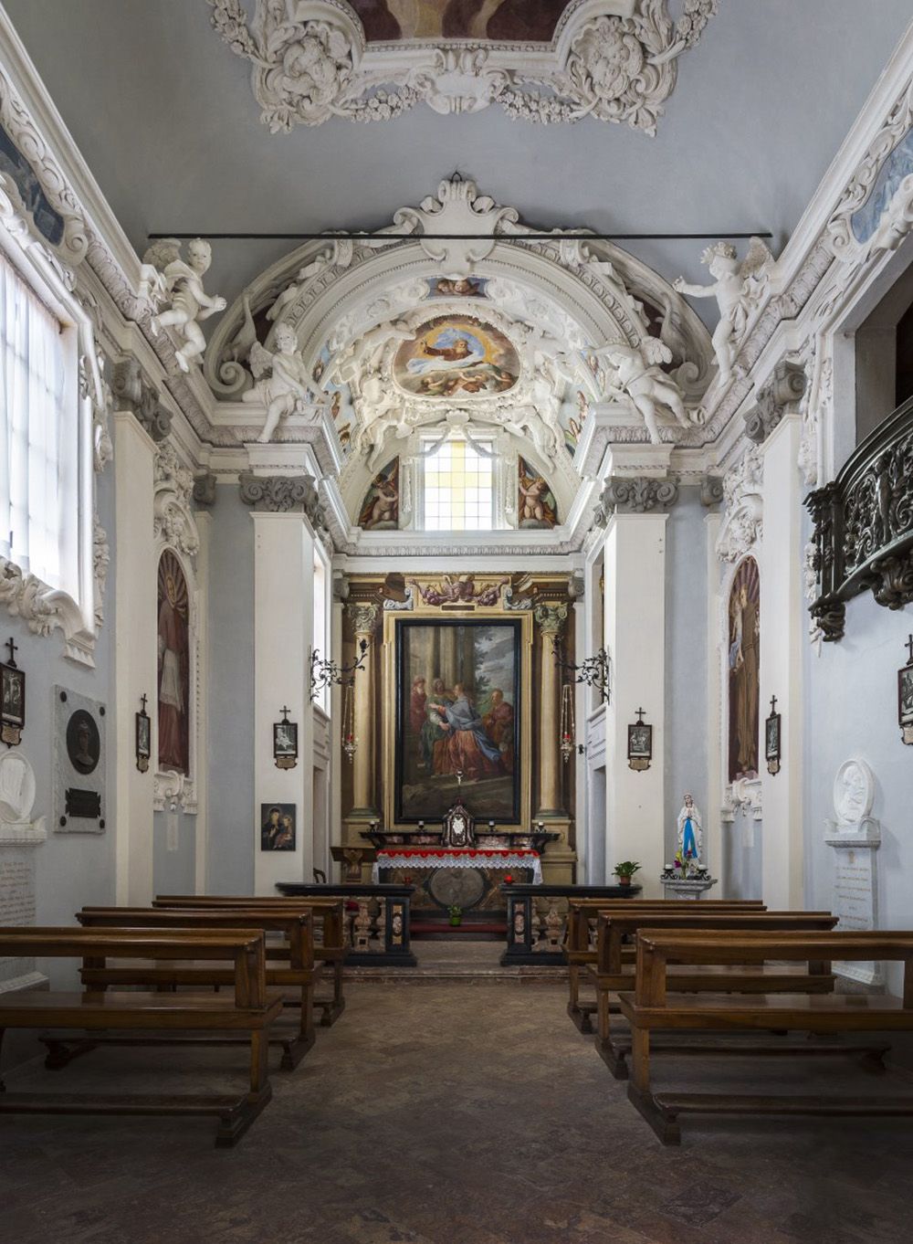 Oratorio S. Elisabetta: interno